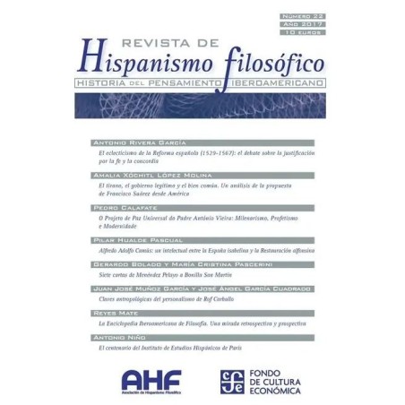 Revista de Hispanismo filosófico nº22 